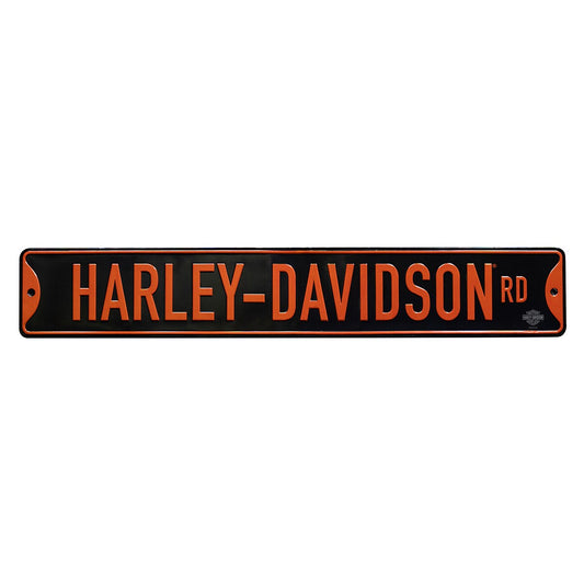 Harley-Davidson Road Metal Street Sign