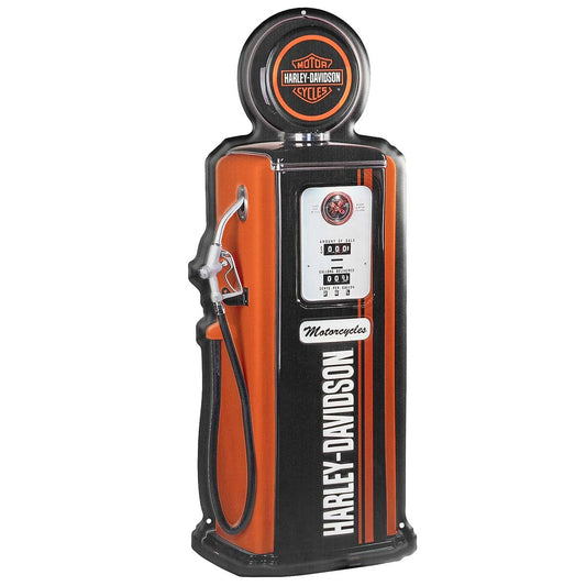 Harley Davidson Gas Pump Metal Sign