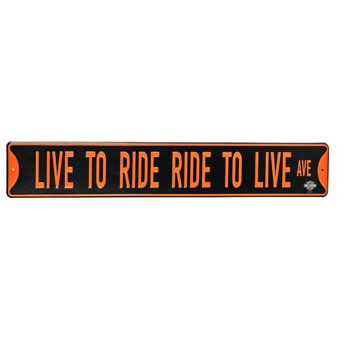 Harley Davidson LTR-RTL Ave. Metal Street Sign