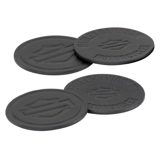 Harley Davidson Open Bar & Shield Coaster Set
