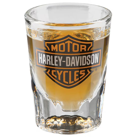 Harley Davidson Bar & Shield Shot Glass