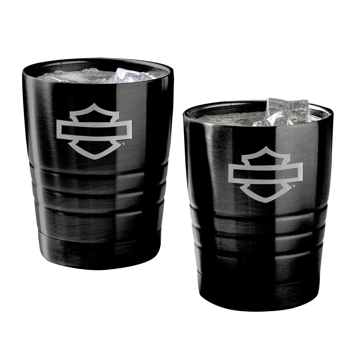 Harley Davidson Open B&S DOF Glass Set