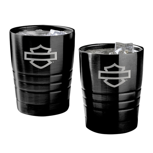 Harley Davidson Open B&S DOF Glass Set