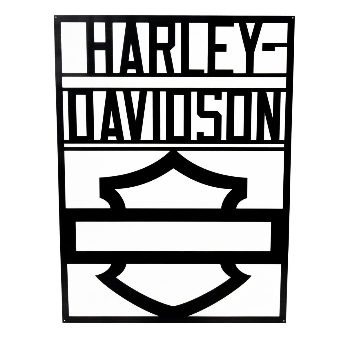 Harley Davidson Open B&S Metal Sign