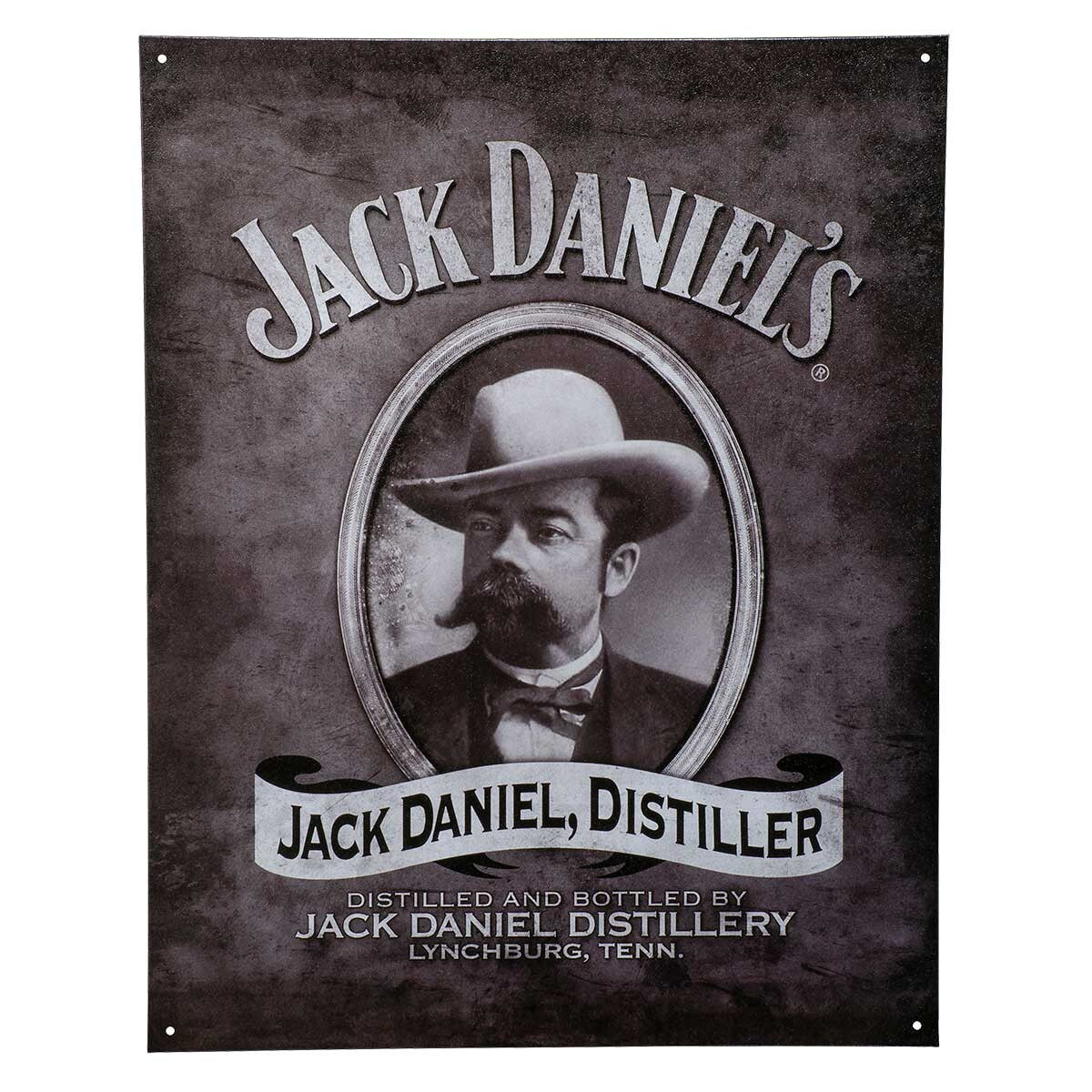 JD Portrait Tin Sign