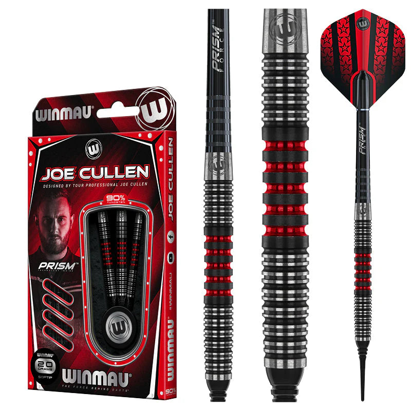 Winmau Joe Cullen 90% Darts 18g B/W 20g F/W
