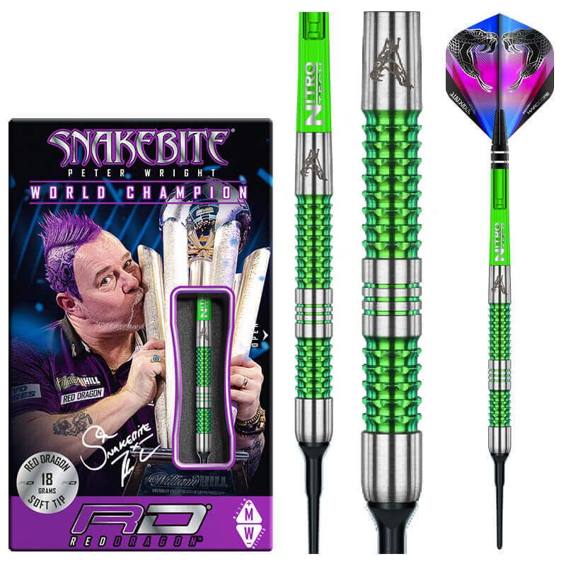 Red Dragon Peter Wright Mamba 20g Dart Set