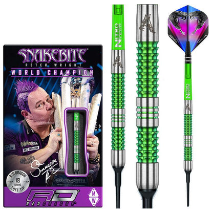 Red Dragon Peter Wright Mamba 20g Dart Set
