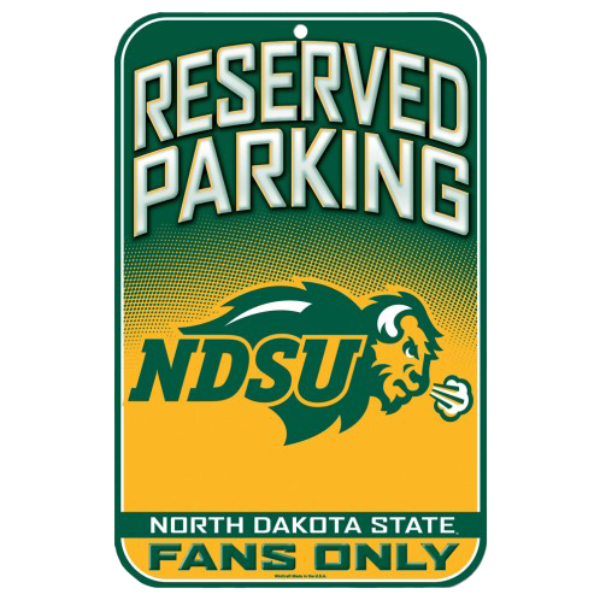 M Fans Only Sign NDSU Fans Only Sign | CAVES