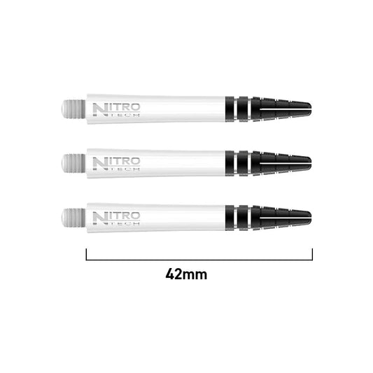 Red Dragon Nitrotech Medium White Dart Shafts