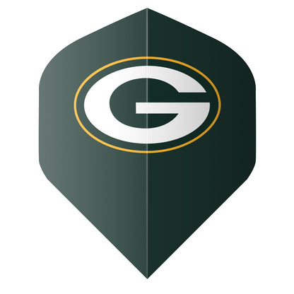 Shot Darts NFL Packers Flight Set Green