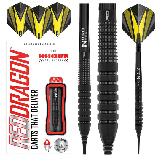 Red Dragon Phantom Soft Tip Dart Set - 20g