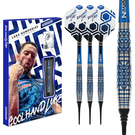 Red Dragon Luke Humphries TX5 Soft Tip Dart Set - 18 grams