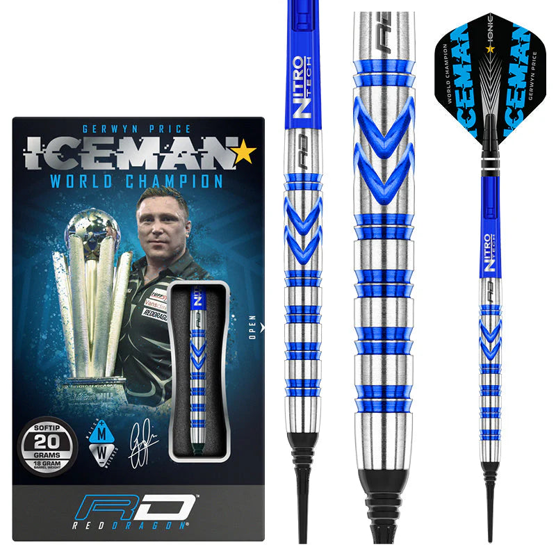 Red Dragon Gerwyn Price 20g Dart Set
