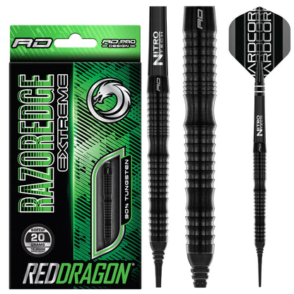 Nodor Darts Red Dragon Razor Edge Extreme Soft Tip Dart Set - 20g