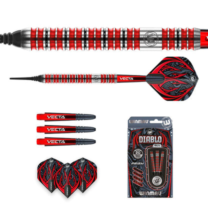 Winmau Diablo 2 Soft Tip Dart Set - 20g
