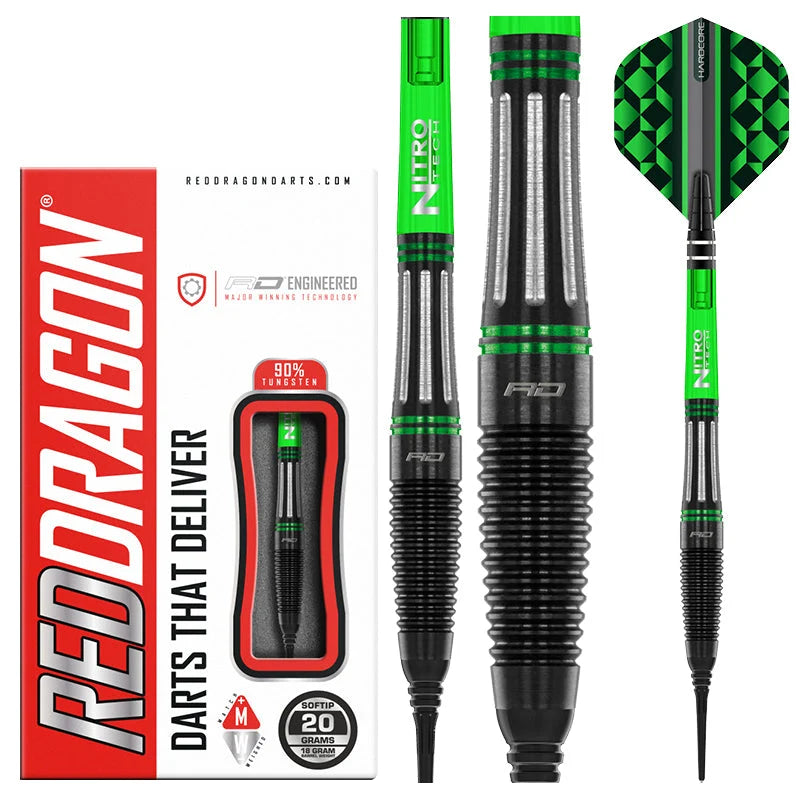 Red Dragon Slipstream Soft Tip Dart Set - 18g