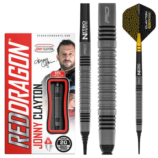 Red Dragon Jonny Clayton Oxide Edition 20g Dart Set