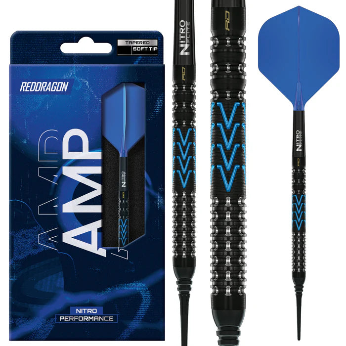 Red Dragon Amp Soft Tip Tapered Dart Set - 20g
