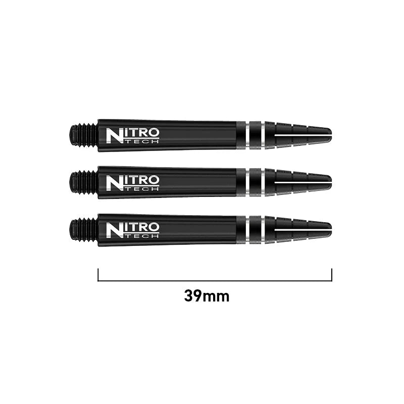 Red Dragon Nitrotech Intermediate Black Dart Shafts