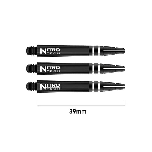 Red Dragon Nitrotech Intermediate Black Dart Shafts