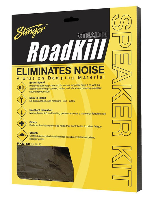 Stinger Stealth Roadkill Noise Vibration Damping Material