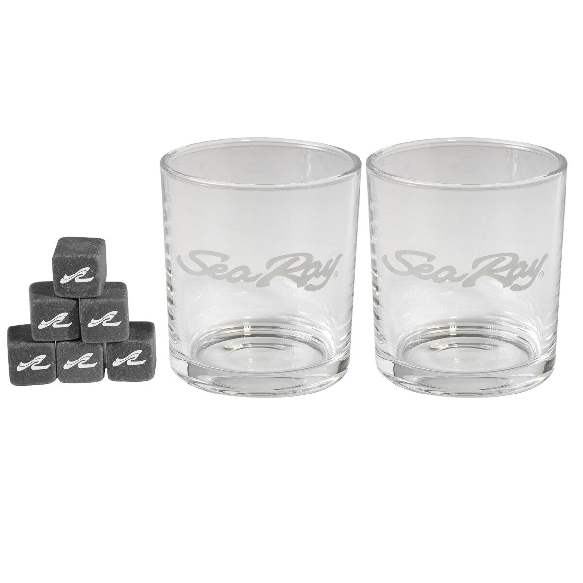 Sea Ray Rocks Glass Set
