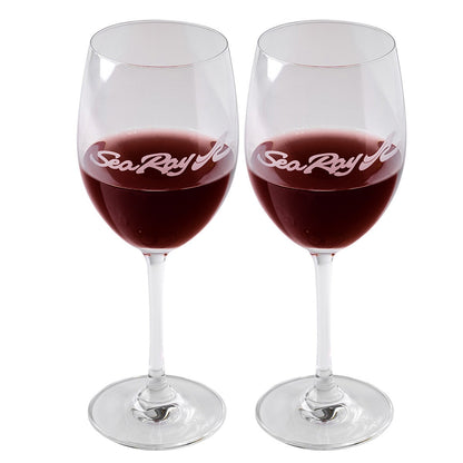 Sea Ray Wine Glass Set