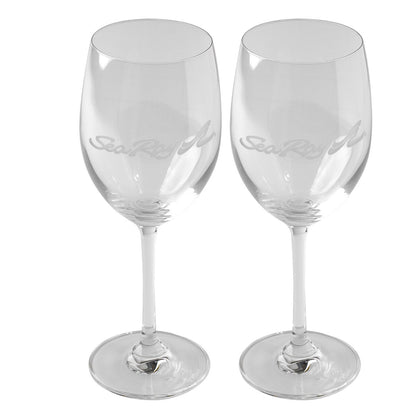 Sea Ray Wine Glass Set