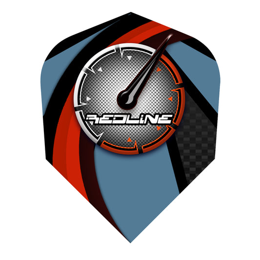 Shot Darts Redline BLAZ3D Dart Flight Set Small Standard