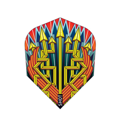 Shot Darts Roman Empire Legion Dart Flight Set-Small Standard