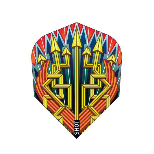 Shot Darts Roman Empire Legion Dart Flight Set-Small Standard