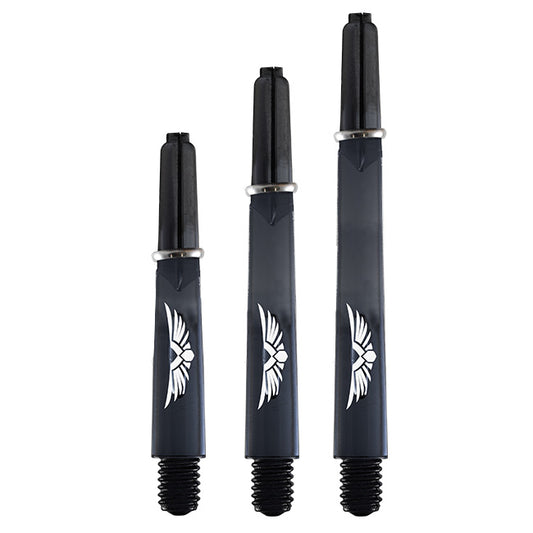 Shot Darts Eagle Claw Shaft Black with ring-Short