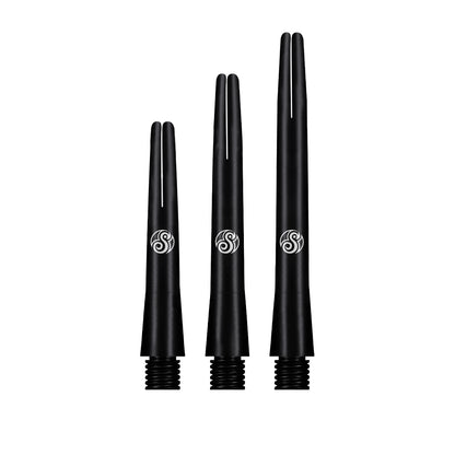 Shot Darts Shot Aluminum Shaft-Black-Medium