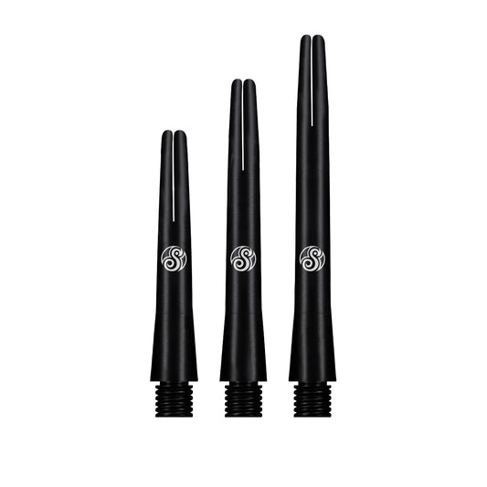 Shot Darts Shot Aluminum Shaft-Black-Medium