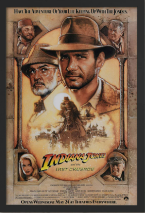 Z-Art Indiana Jones & The Last Crusade Poster