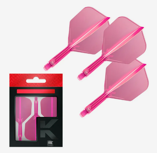 Target Darts K-Flex Shape No.6 - Short Neon Pink