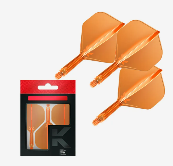 Target Darts K-Flex No.2 - Intermediate Neon Orange