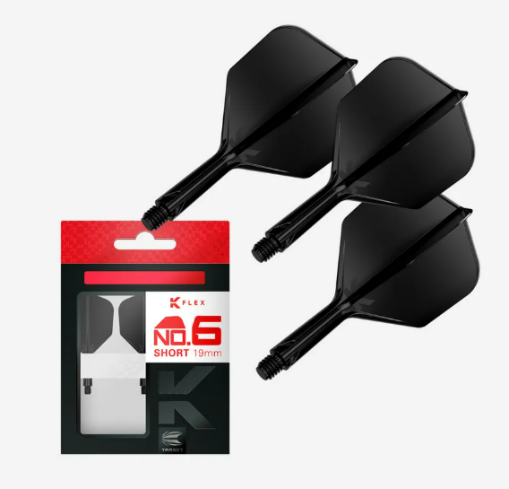 Target Darts K-Flex Shape No.6 - Short Black