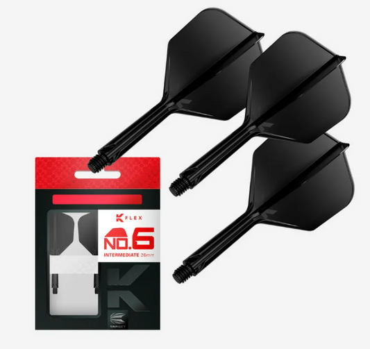 Target Darts K-Flex Shape No.6 - Intermediate Black