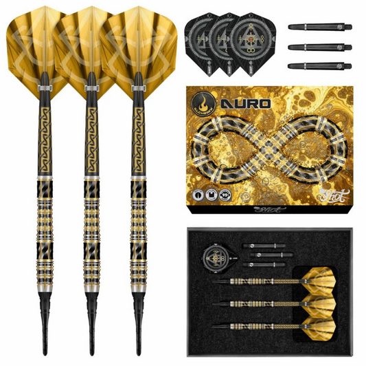 Shot Darts Alchemy Auro Soft Tip Dart Set - 20g