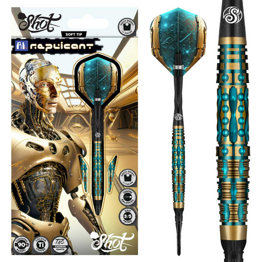 Shot Darts AI Replicant Soft Tip Dart Set - 20g