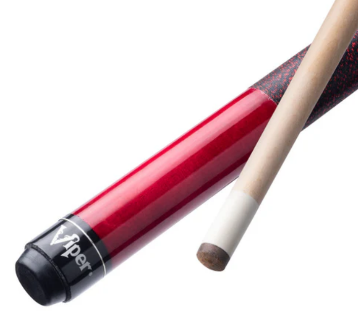 Viper Elite Series Red Wrapped Billiard/Pool Cue Stick -18oz