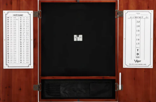 GLD Products Viper Metro Cinnamon Soft Tip Dart Cabinet