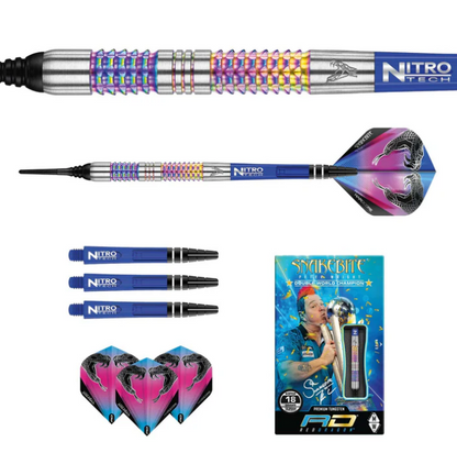 Nodor Darts Peter Wright Rainbow Mamba Soft Tip - 18gm