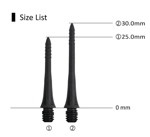Fit Point Plus C.C Conversion Points - 25mm Black
