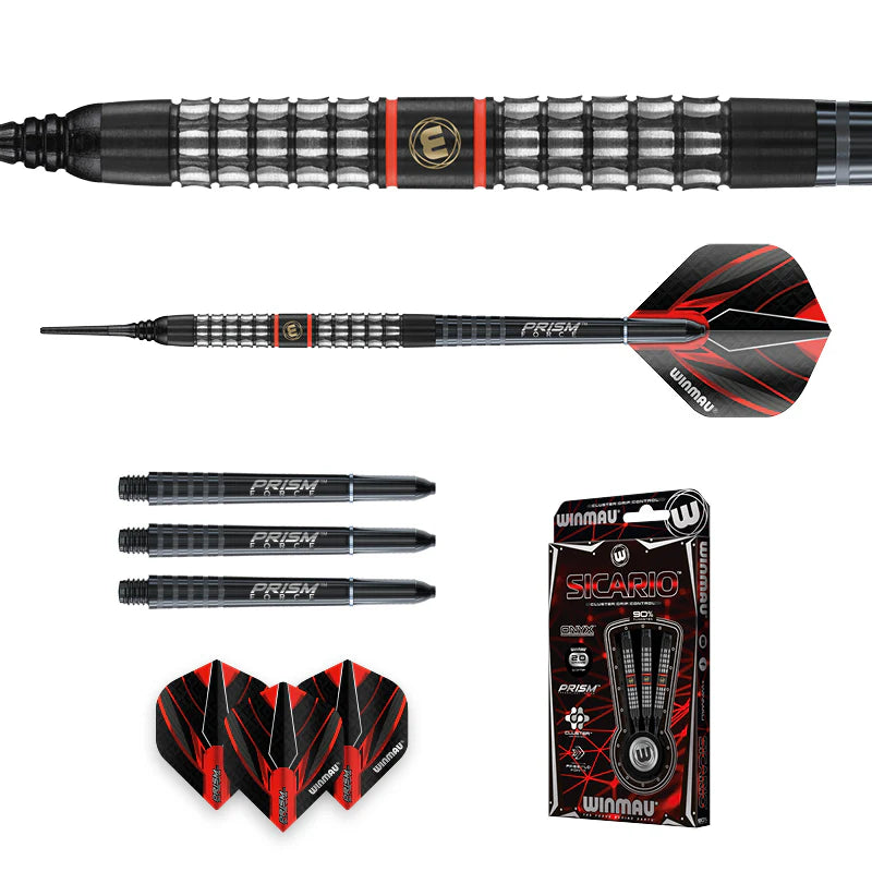 Winmau Sicario Softip Dart Set - 20g