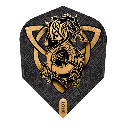 Shot Darts Viking Wolf Dart Flight Set-Small Standard