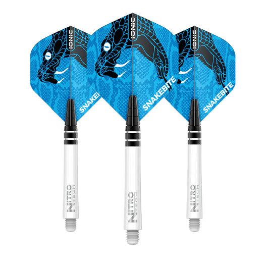 Nodor Darts Red Dragon Peter Wright Snakebite Ionic Blue Combo