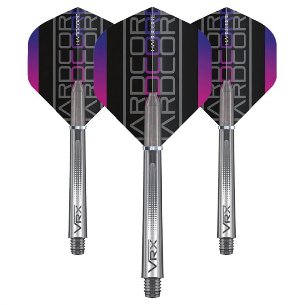 Nodor Darts  Red Dragon Purple VRX Flight & Shaft Combo